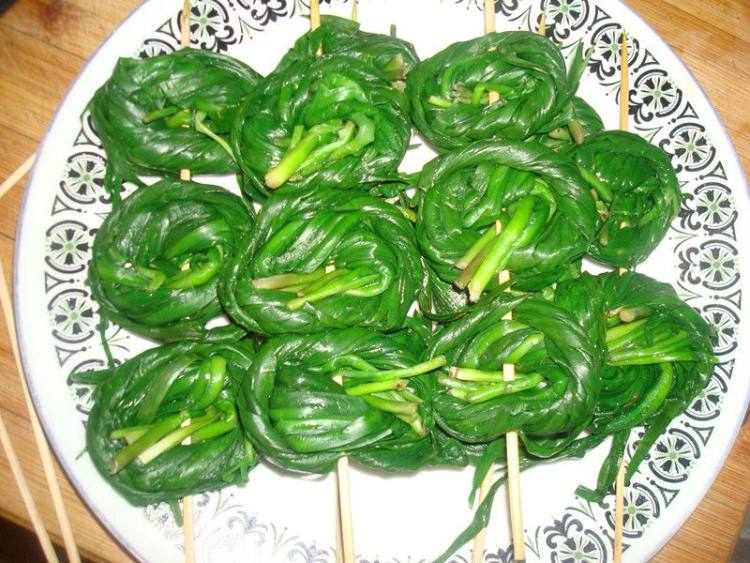 电饼铛版烤韭菜步骤5