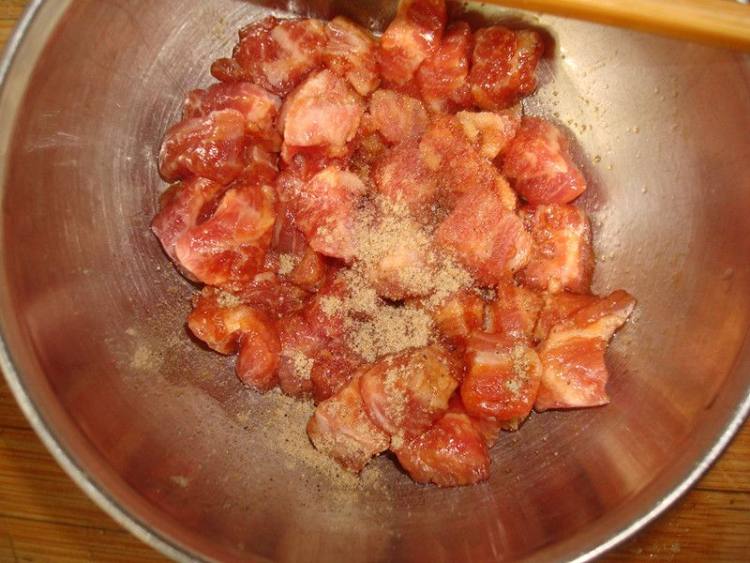 香菇肉串步骤3