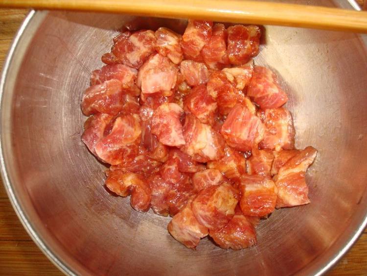 香菇肉串步骤2