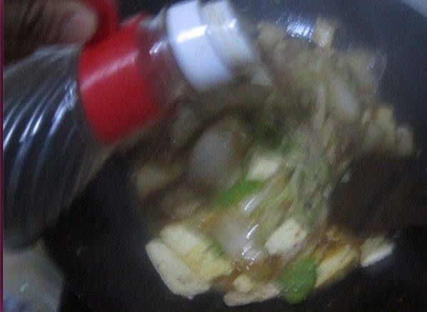 白菜豆腐炒肉步骤10