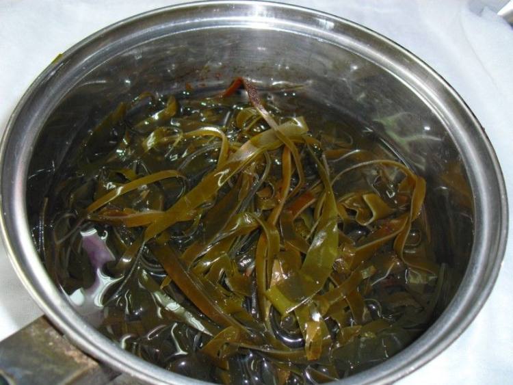 海带蒜苔小凉拌步骤2