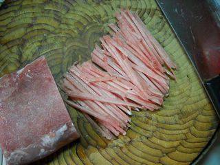韭香豆干肉丝步骤3