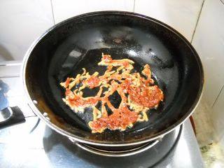 韭香豆干肉丝步骤8