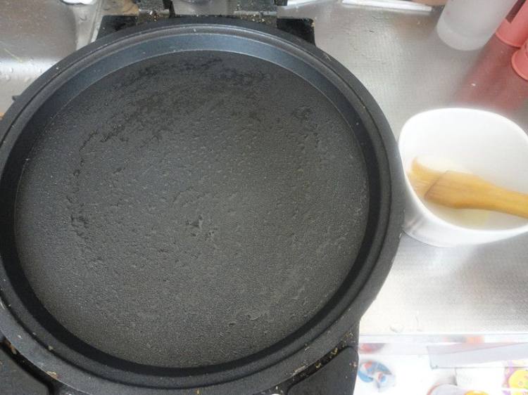菠菜鸡蛋软饼步骤6