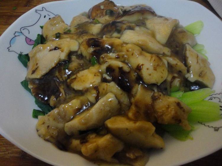 菇香小油菜步骤4