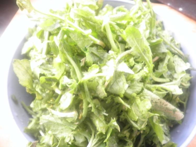荠菜团子步骤6