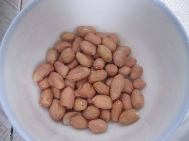 陈醋菠菜花生米步骤3
