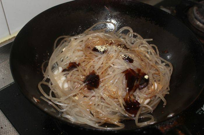 娃娃菜炖粉丝步骤4