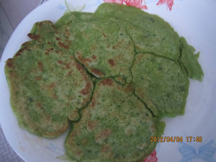 绿色小饼步骤8