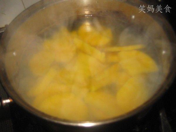 糯玉米红薯粥步骤5
