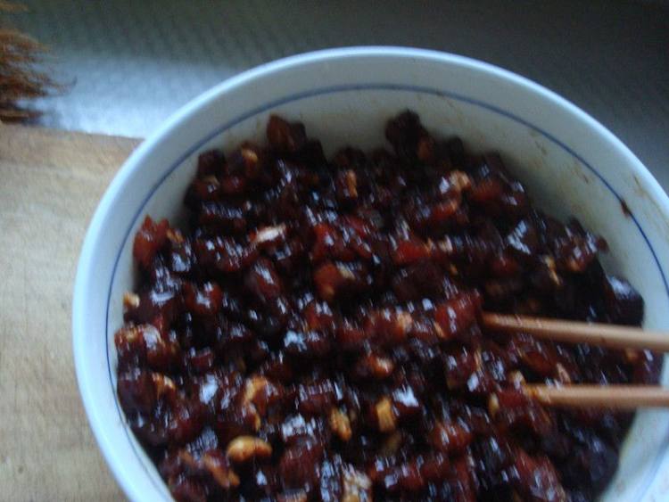 韭菜肉丁水饼步骤3