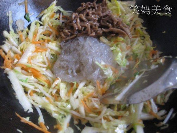 肉炒合菜步骤11