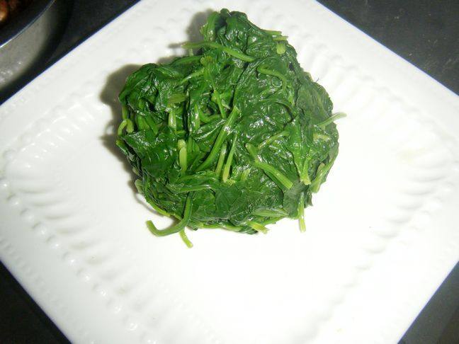 陈醋菠菜步骤2