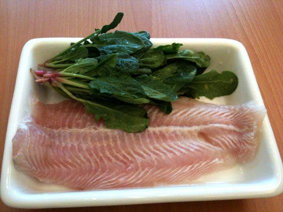 菠菜鱼柳卷步骤1