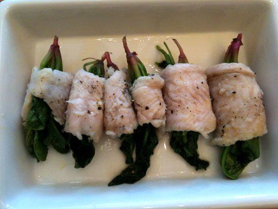 菠菜鱼柳卷步骤7