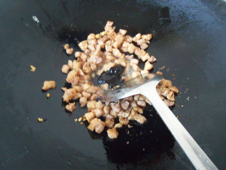苦瓜酱肉丁步骤6
