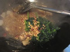 蒜酥菠菜粉步骤8