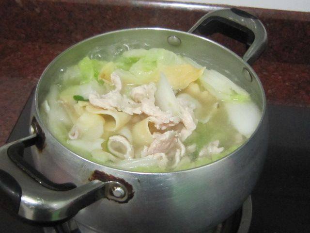 木脯白菜汤步骤7