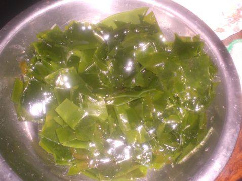 海带豆腐大酱汤步骤2