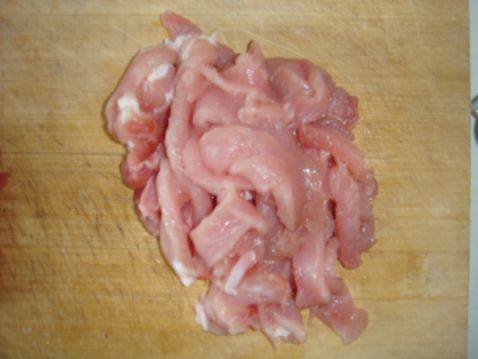 白菜肉炒饼步骤3