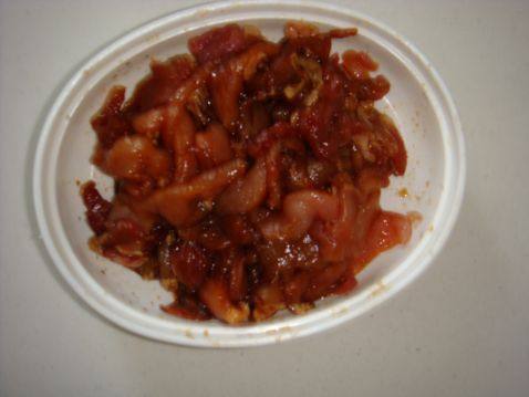 白菜肉炒饼步骤4