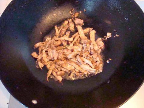 白菜肉炒饼步骤6
