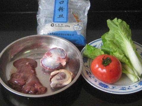 飞鸭胗粉丝煲步骤1