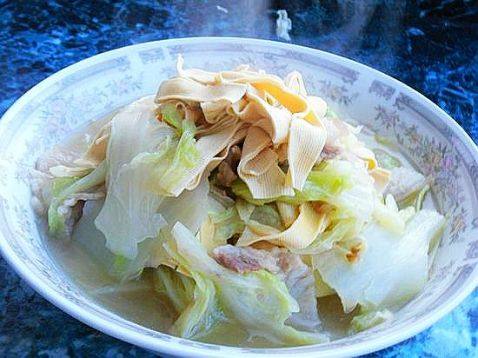 干豆腐炖白菜步骤13