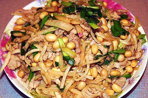 肉丝炒旱萝卜步骤8