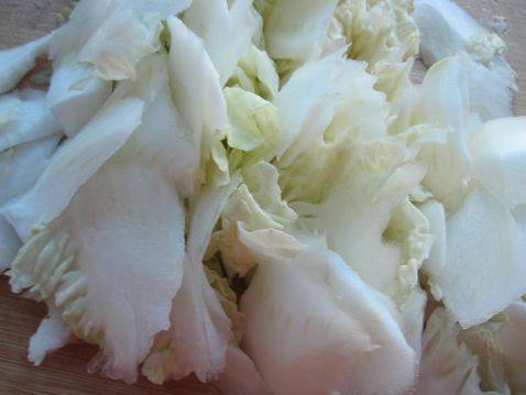 素炒黑木耳白菜步骤1