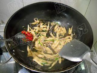 木耳腐竹肉丝步骤12