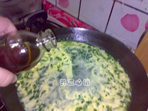 韭菜蛋花汤步骤6