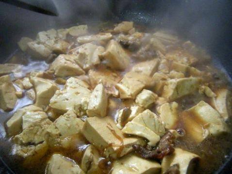 豆腐炒韭菜步骤5