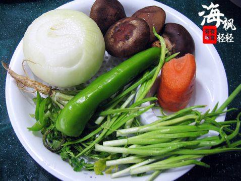 蚝油香菇炒洋葱步骤1