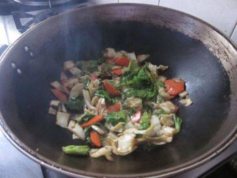醋溜三蔬步骤8