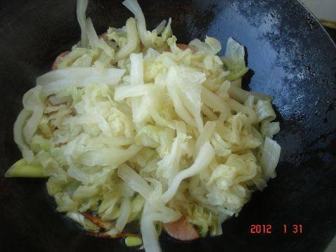 白菜冻豆腐步骤3