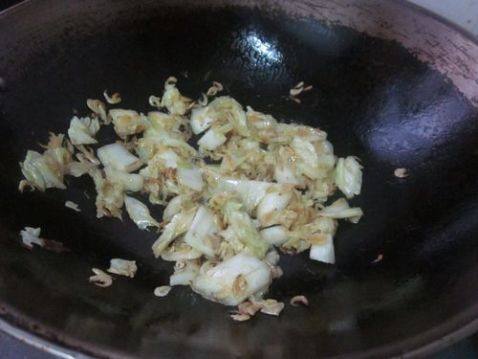 海米炒白菜步骤9