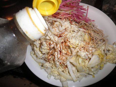白菜心拌豆腐丝步骤9