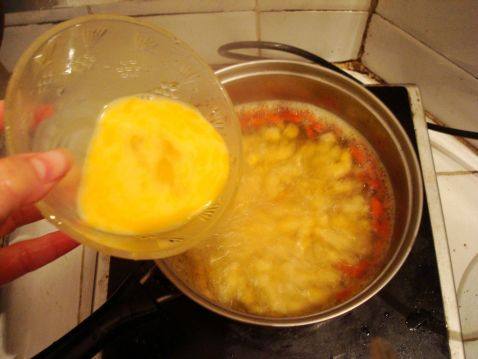 玉米蛋花汤步骤8