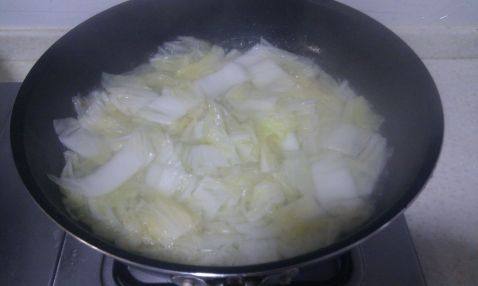 白菜豆腐汤步骤3
