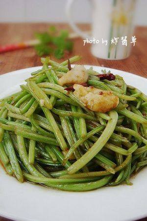 清炒红薯梗步骤7