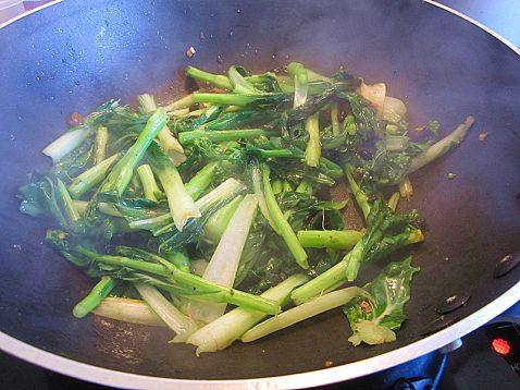 豉椒炒白菜步骤6