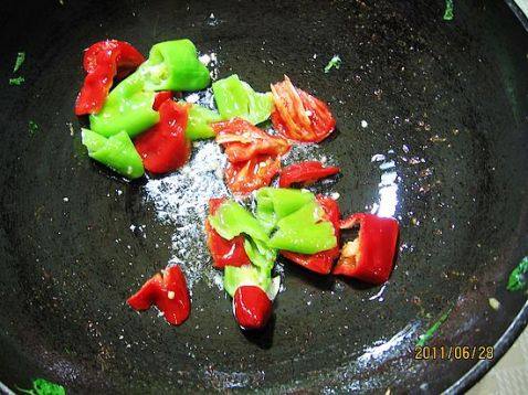 双椒素白菜步骤3