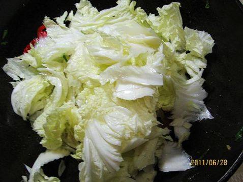 双椒素白菜步骤4