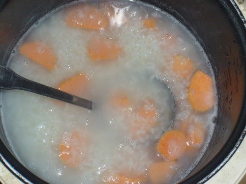 大米红薯粥步骤4
