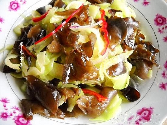 翠衣木耳步骤8