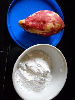 午后茶点之新鲜红薯泥步骤1