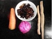 凉拌三丝黑木耳步骤1