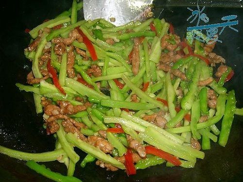 苦瓜肉丝步骤5