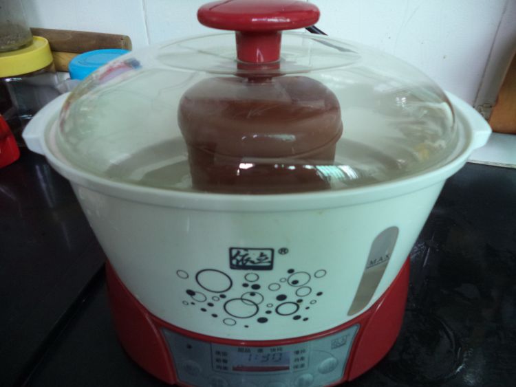 红枣瘦肉炖阿胶步骤7